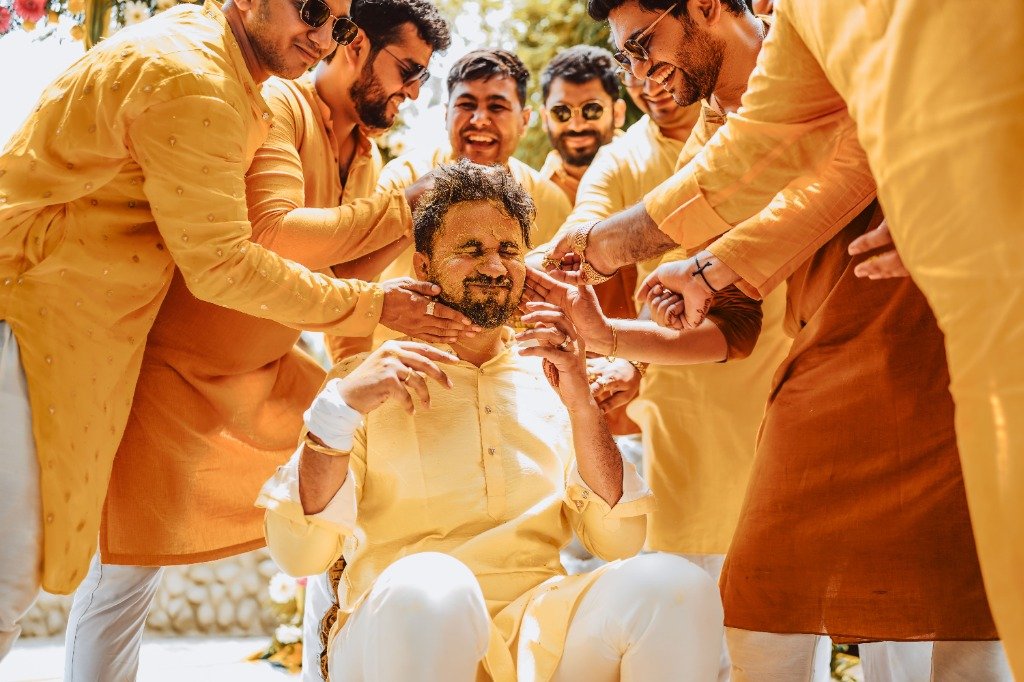 Haldi Turmeric Ceremony